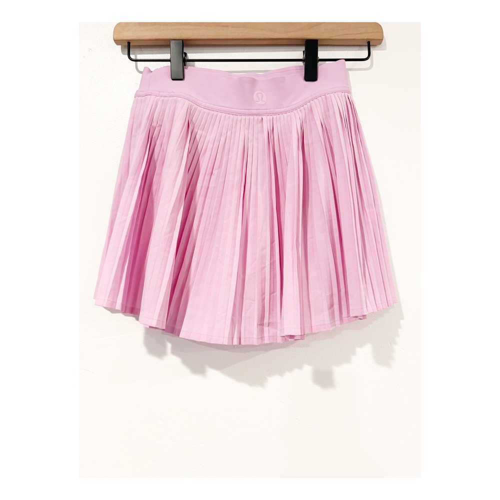 Lululemon Varsity Pleated Skirt Pink Athletic Tennis Golf Skort Size 0 - Picture 5 of 5